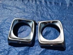 Two Headlight Bezel Trim Parts 1967-69 Ford Pickup Truck. Fixed Price $294.99.
