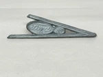 1937 Ford Car Grill Emblem Unfinished 78-8213-U. Fixed Price $40.00.