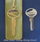 Set Ford Falcon & Ranchero Gold Crest Key Blank + Logo Trk/gb 1959-65. Fixed Price $39.00.
