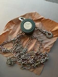 Nos Spare Tire Chain Hoist Military 12301088. Fixed Price $65.00.