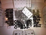 833 Pc Variety 377 Stainless Steel Screws 106 Hex Cap 170 U-clips 180 Grommets. Fixed Price $74.54.