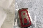 Bob Drake 8 Hood Ornament Emblem, 1946 Ford, 51A-16607 Nip. Fixed Price $35.62.
