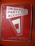 Vintage Lincoln Mercury Parts And Accessories Binder Empty 2.5-3.75 Damaged. Fixed Price $27.89.