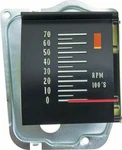 1968 Chevelle Camino Tachometer With 5500 Rpm Redline Roller Style. Fixed Price $217.66.