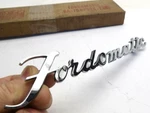 Nos Oem 1952 Fordomatic Deck Lid Emblem Script Ornament BA7042528EZ8. Fixed Price $80.00.