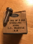 Genuine Ford Part 385662-S45 Screw. Fixed Price $24.00.