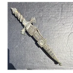 Decorative Dragon Handle Dagger Stainless Steel Double Edge Hidden Tang. Fixed Price $21.99.