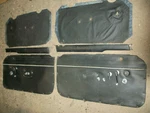 1967 Mgb Interior Door Panels Caps Window Crank Handle Pulls. Fixed Price $285.00.