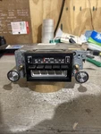 1975 Lincoln Am/fm Stereo Tape Radio Dash Player Knobs Tuner Push Button. Fixed Price $120.00.