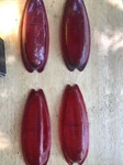 Porsche 356 Teardrop Rear Tail Light Lens #3260 Sold Individually. Fixed Price $17.50.