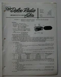 Gm Delco Car Radio Service Bulletin Brochure Model 980626 Buick 1963. Fixed Price $8.80.