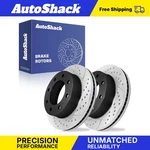 Front Drilled Slotted Brake Rotors For Chevrolet, Silverado 1500 2001-2007. Fixed Price $69.32.