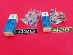 69 Mustang "428" Nos Ford Hood Scoop Emblems Pr Old Style Pin Mount C9ZZ 16637. Fixed Price $319.00.