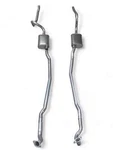 1968-74 A-body Mopar Plymouth Barracuda Duster 340 360 383 Engine Dual Exhaust. Fixed Price $900.00.