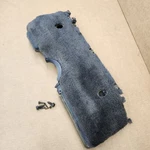 84-89 C4 Corvette Left Under Dash Pad Knee Bolster Trim Panel Graphite Drivers. Fixed Price $65.99.