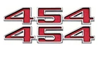 Oer 454 Front Fender Emblem Set For 1970-1974 Chevelle And Camino Models. Fixed Price $55.98.