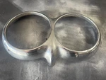 Original Gm 1958 59 60 C1 Corvette Chrome Headlight Trim Bezel 3742509. Fixed Price $30.00.