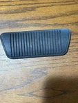 Nos Oem Brake Pedal Pad Ford C5ZZ 2457 Fits 1965 1966 1967 Mustang. Fixed Price $15.95.