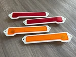 1970 1971 1972 Chevrolet Monte Carlo Front & Rear Side Marker Lamp Pair Lh Rh. Fixed Price $64.99.