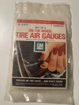 1970S/80S Nos Gm 989276 Accessory On-the-wheel Tire Air Gauges Set Of 4 Misp. Fixed Price $19.00.