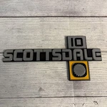 Chevy Scottsdale 20 Oem 1981-1987 Fender Emblem Badge #14026446. Fixed Price $24.95.