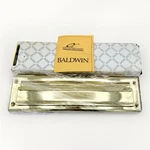 Vintage Baldwin 0015-003 Solid Brass Letter Box Plate Nos W/ & Paperwork 10". Fixed Price $70.40.