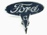 New 1935 1936 Ford Pickup Truck Hood Side V8 Emblem 50-16606. Fixed Price $71.89.
