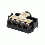 Raptor RDB1 Ground Distribution Block 24K Hard Gold Plated & 8 Gauge. Fixed Price $18.52.