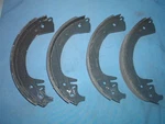 Brake Shoes Jeep Frazer Kaiser Studebaker 1946-1964 Rear 11 X 2 Inch. Fixed Price $40.95.