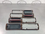 1991 Caprice Interior Door Panel Handle Woodgrain Trim, 4 Piece Set - Oem. Fixed Price $299.95.