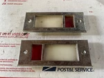 Oem *pair* 1965 1966 Thunderbird FORD#C5SB-13739-A Door Panel Light Bezel. Fixed Price $28.00.