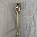 Lincoln Continental 1946-48 Upper Center Grille Hood Release 7035-5-EH-8241. Fixed Price $20.99.