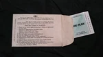 1964 65 66 1967 Corvette Camaro Chevelle Envelope Pop Warranty Protect Plate. Fixed Price $55.00.