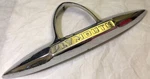 1946 1948 Plymouth Deluxe/sedan Trunk/brake Light Ornament. Fixed Price $105.00.