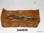 Nos Mopar 1970-1974 Dodge Challenger Fender Deck Lid Nameplate Pn 3444938. Fixed Price $129.99.
