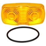 Sig 9006A Marker Light Lens Oval, Yellow, Acrylic, Snap Fit For Freightliner. Fixed Price $21.76.