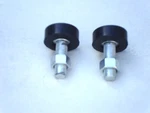 1958 1959 Ford Edsel Hood Adjuster Bumpers Set Of 2 W/ Nuts New. Fixed Price $9.95.