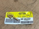 Gm 15577360 Small Fastener For Rear Folding Seat Cover Lot Of 88-91 CK123. Fixed Price $35.00.