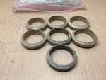 Nos 53 - Corvette Exhaust Pipe Donut Packing Ring 2.5 Od & Id 6271611. Fixed Price $89.99.