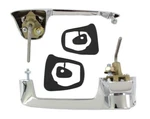 New Trim Parts Outside Door Handle Pair / For 1963-66 Dart Barracuda Valiant. Fixed Price $141.99.