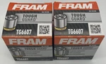 2 New Fram Oil Filters TG6607 Tough Guard Spin-on With Suregrip. Fixed Price $13.00.