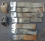 1964-67 Gm Seat Belt Set + Retractors Metal Buckles Dated 1967 Nice Originals!!!. Fixed Price $189.00.