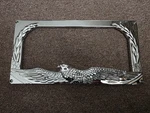 American Eagle Chrome License Plate Frame - Hardware Included. Fixed Price $20.00.