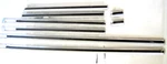 Set 1973-1979 F-100 F-150 F-250 F-350 8-FOOT Truck Body Moldings Black Vinyl. Fixed Price $499.00.