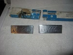 Nos Mopar 1965 Dodge Polara Fender Emblems. Fixed Price $190.00.
