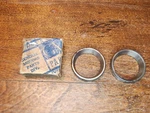 Nos Gm 1931-40 Chevrolet Steering Worm Thrust Bearing Races 259782. Fixed Price $10.00.