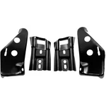 1970 Chevy Chevelle Rear Bumper Brackets 4 Pcs Set Black Painted Steel New Dii. Fixed Price $187.95.