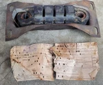 Nos 1953-1954 Corvette Transmission Mount Retainer And Cushion 3704555/3711049. Fixed Price $165.00.