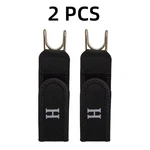 2PCS Tactical Metal Hook Elastic Belt Buckle-less Invisible Waist Closure. Fixed Price $5.15.