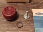 Nos Ford Window Crank Knob Dark Red D1AZ-6523352-F 68-73 Mustang Fairlane Torino. Fixed Price $39.95.